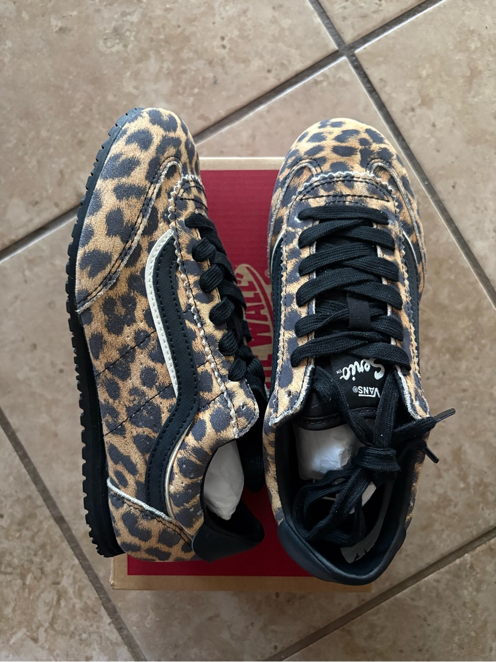 Vans Super Lo Pro Leopard Shoes